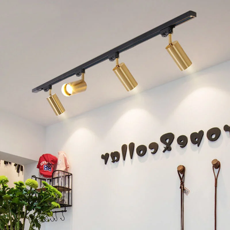 Современные золотые потолочные светильники кованые алюминиевые светодиодные