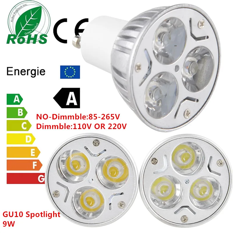 Home Aluminum Lamparas Led Lamp GU10 GU5.3 E27 MR16 Dimmable Bulb 220V 110V 12V Spot Light 3W 4W 5W 9W 12W 15W LED Spotlight | Лампы и