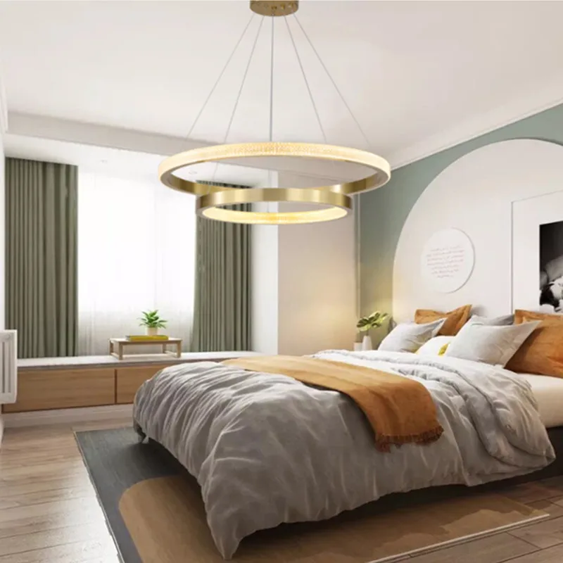 A Chandelier Northern Europe Loft Hotel Villa Light Luxurious Restaurant Minimalist Lamp Bedroom Model Between | Освещение