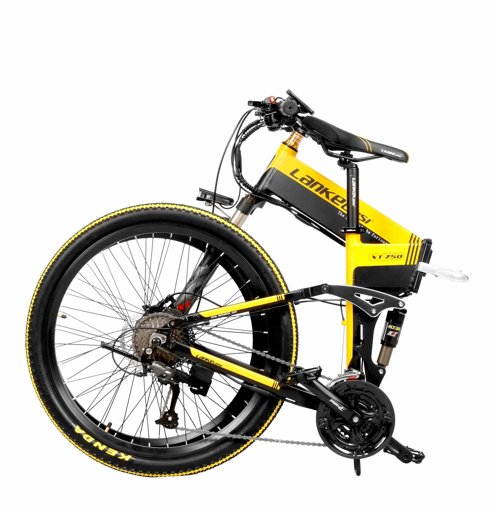 [EU Direct] Lankeleisi складной электрический велосипед 26 дюймов долговечные шины 48 в 400 Вт