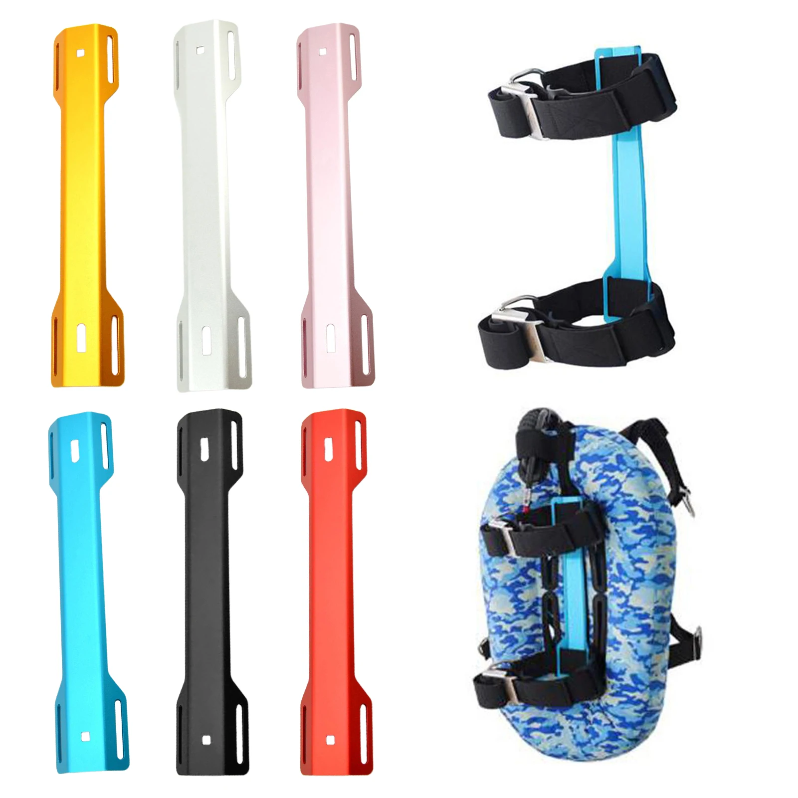 

Scuba Diving Single Tank Adapter (STA) for Scuba Diving Backplate Practical