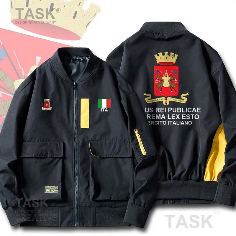 

Куртка-бомбер мужская облегающая, в стиле милитари