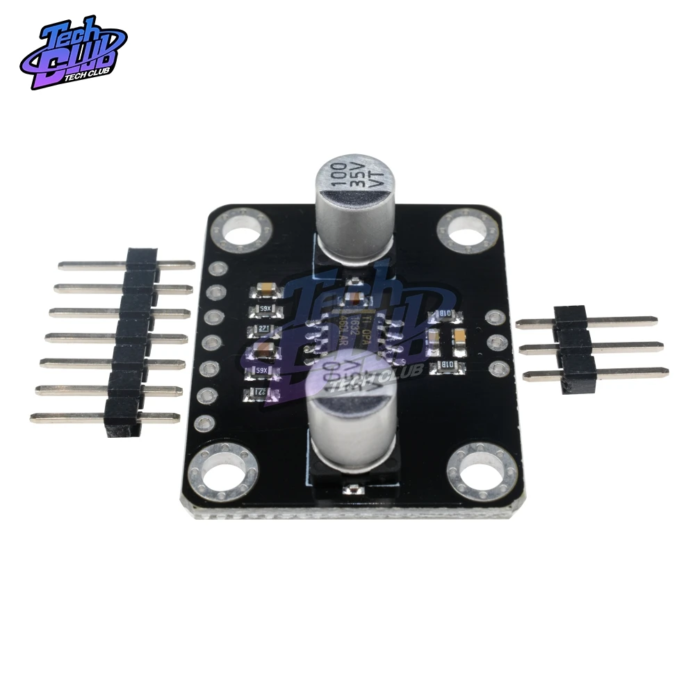 Плата звукового усилителя OPA1632 модуль драйвера ADC полностью дифференциал