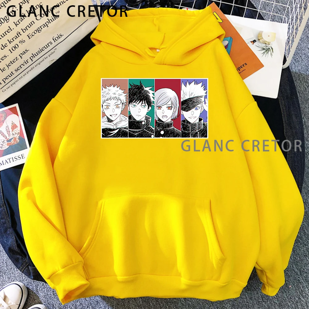

Jujutsu Kaisen Haikyuu Hoodies Unisex Anime Jujutsu Kaisen Hoodie Male Streetwear Fashion Sweatshirt Anime Hoody Streetwear Tops