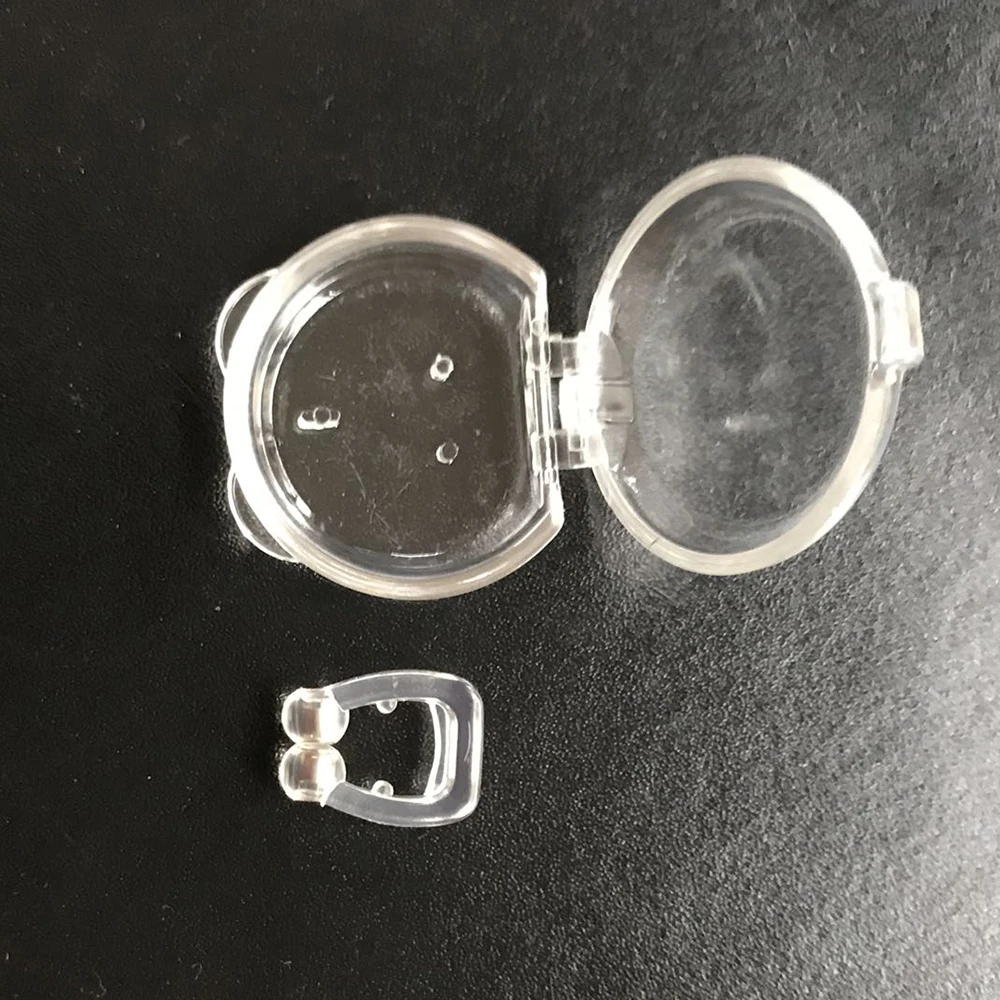 5 шт. мини храп устройство вентиляционный зажим для носа силиконовый Магнитный