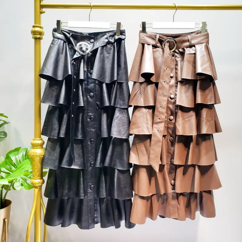 2019 осень и зима новый лист лотоса кружева темперамент длинный отрезок тонкая