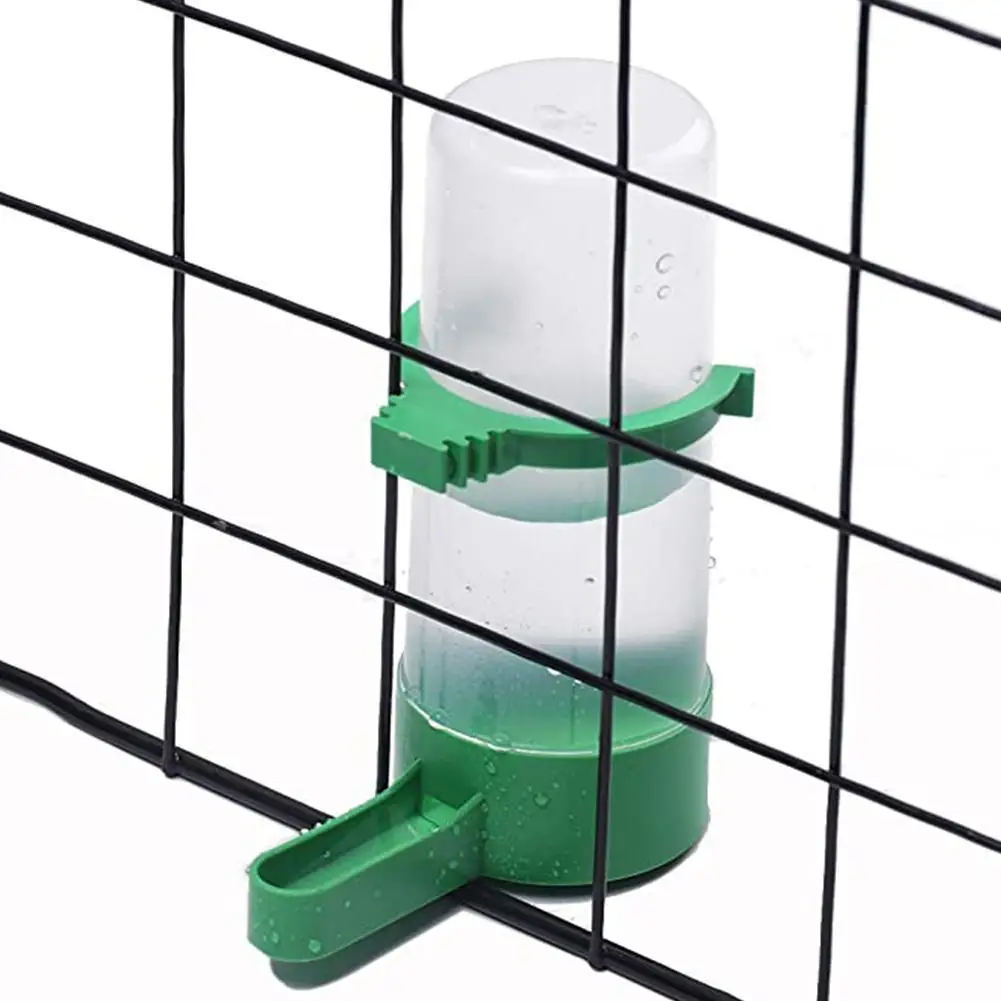 Автоматическая кормушка для птиц поилка попугаев подвесной дозатор еды