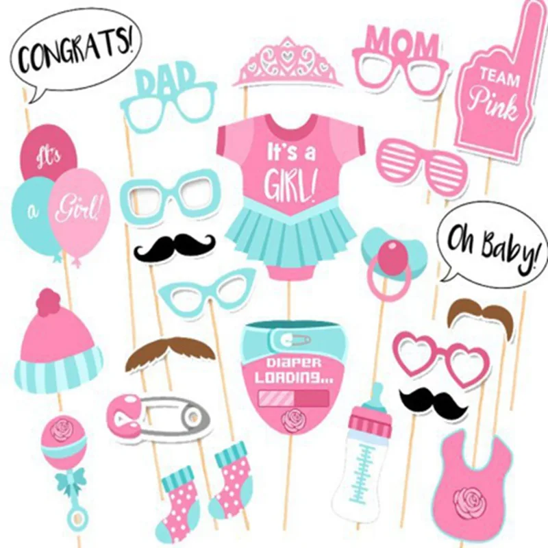 Реквизит для Фотокабины Baby Shower забавное свадебное украшение сделай сам
