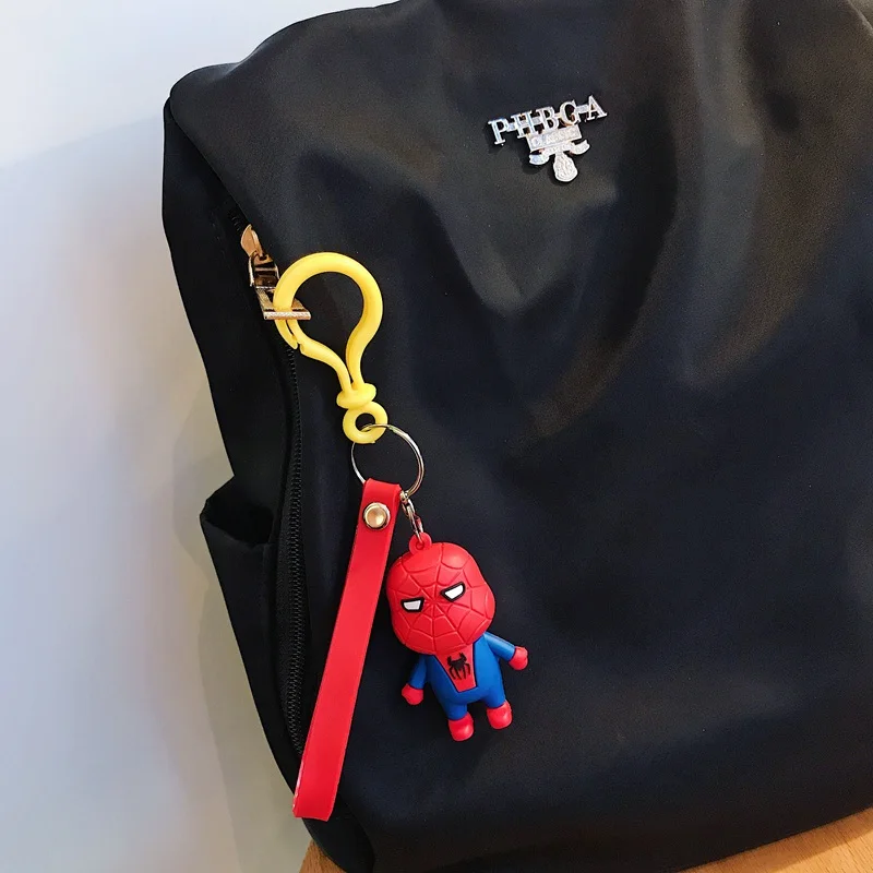 Cartoon Travel Luggage Milk Tea Decor Pendant Toy Lanyard For iPhone Airpods Protective case Key Chains Girl Bag Hang Car Key