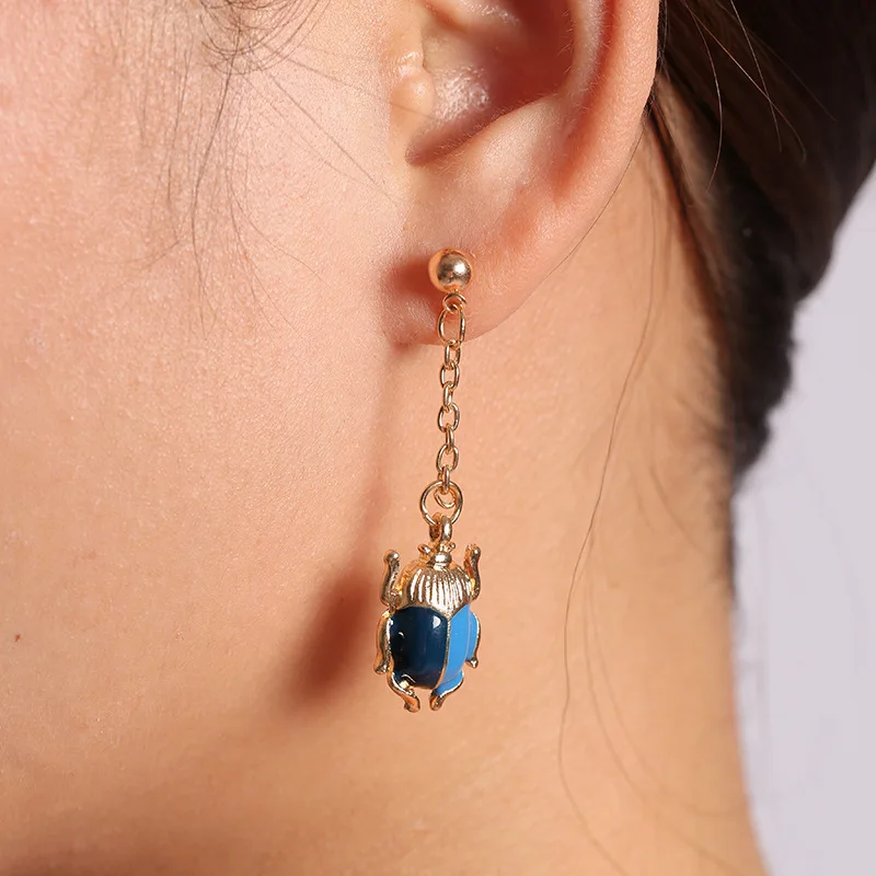 Новые дизайнерские Эффектные серьги в стиле бохо милые маленькие подвески с