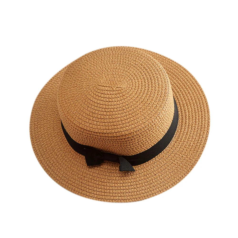 2020 летняя пляжная шляпа женская панама Осенняя Солнцезащитная соломенная с