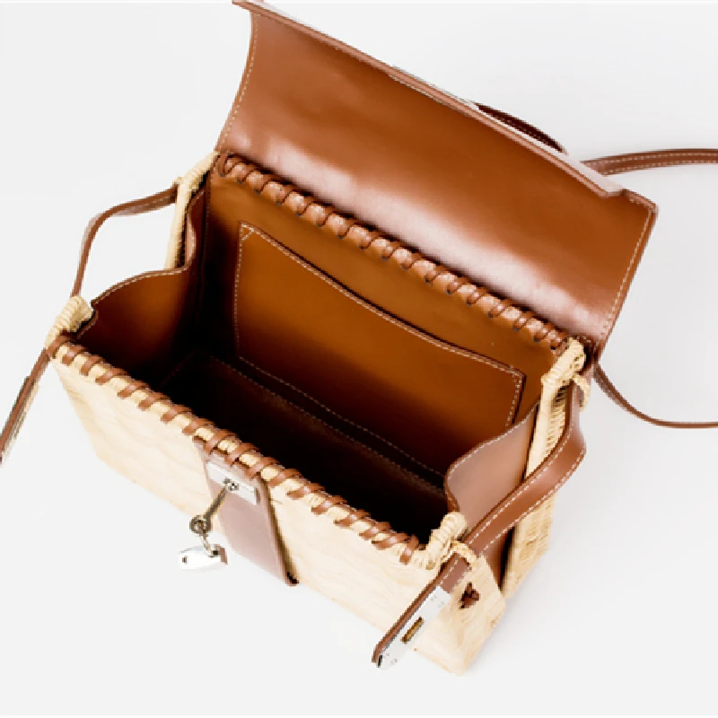 Современная бамбуковая Сумочка дешевые женские сумки ручная работа Бамбуковая