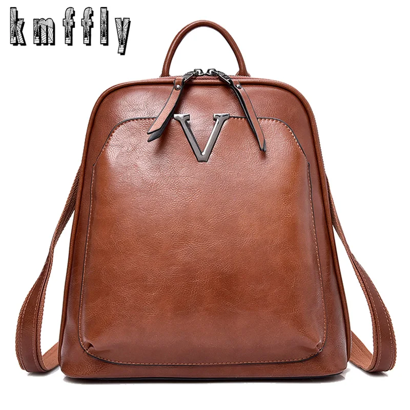 2020 ретро женский рюкзак высококачественный кожаный роскошный унисекс модная