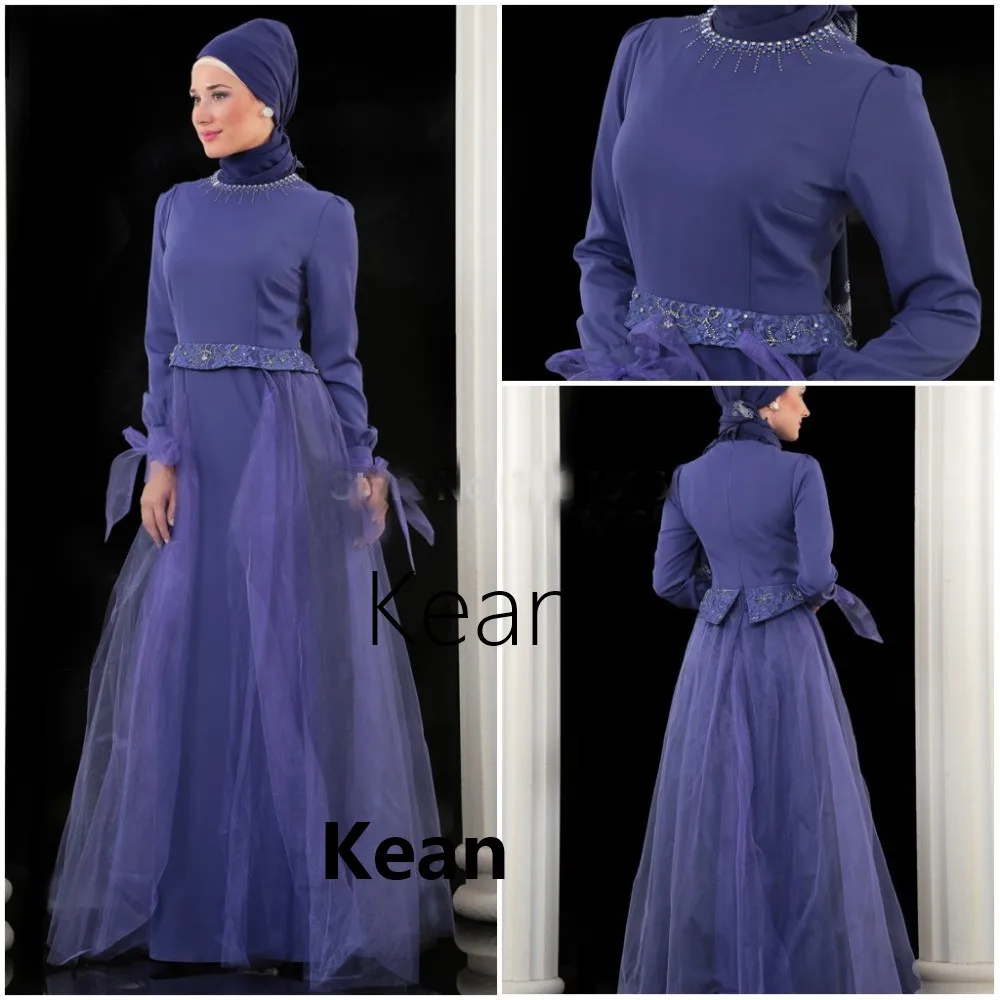 

Винтажное мусульманское вечернее платье, простое с шарфом, поясом, бисером, вечернее платье в пол, vestido de fiesta, длинное платье для выпускного в...