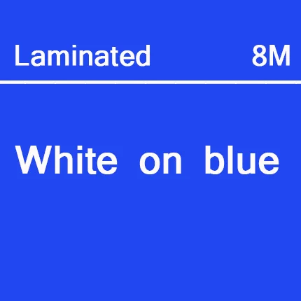 Разноцветные 12 мм совместимые Epson SS12KW/LC-4WBN SS9KW ST12KW ST9KW SC12YW ленты этикетки ленты для KingJim - Цвет: white on blue