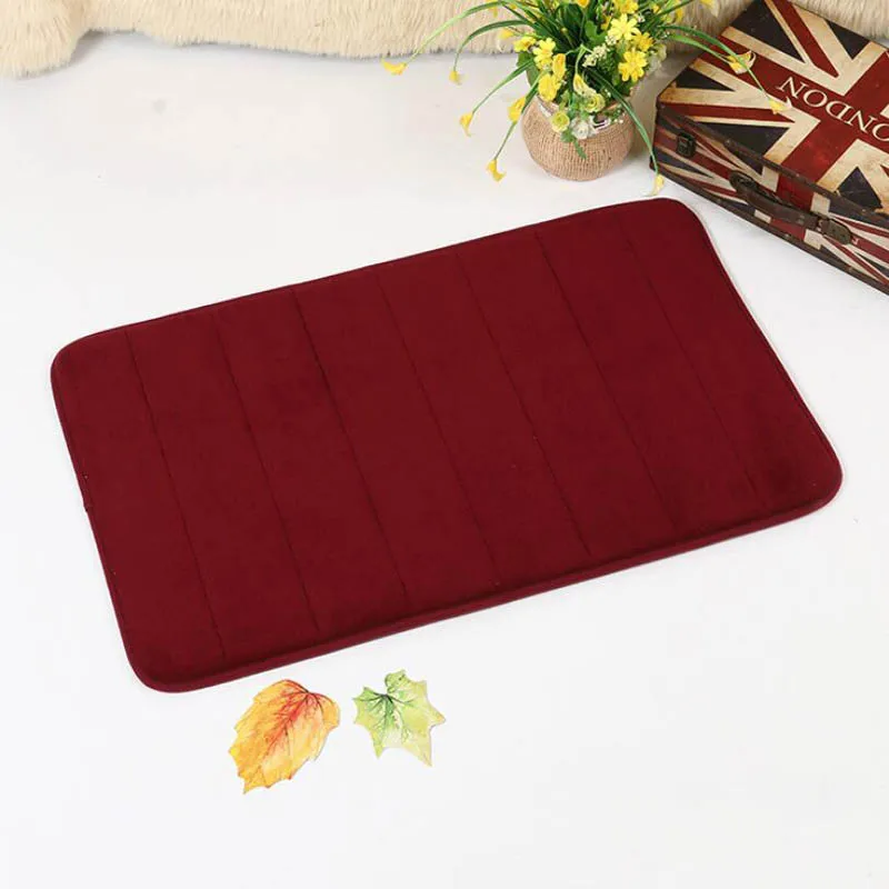 Противоскользящие впитывающие коврики из пены с эффектом памяти для ванной