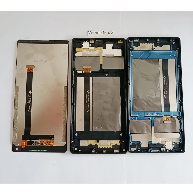 6 0 inch for 100 original vernee mix 2 lcd display touch screen digitizer assembly replacement for vernee mix 2 phone lcd free global shipping