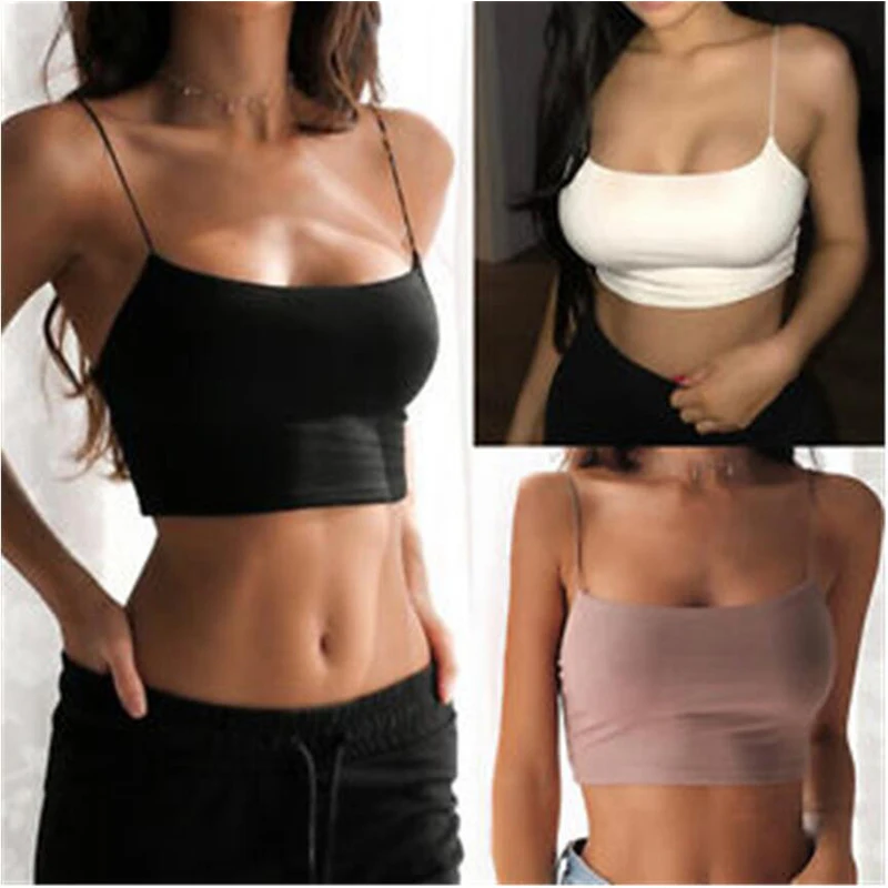 Женские повседневные однотонные майки жилет блузка пикантный укороченный топ