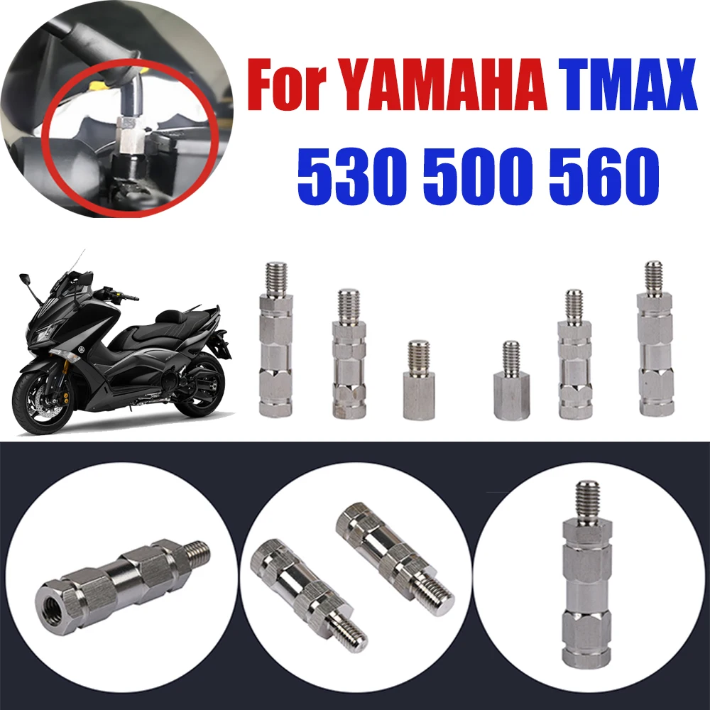 

Motorcycle Mirror Heighten Transfer Screws positive Reverse Screw For YAMAHA T-MAX TMAX 530 560 500 TMAX530 TMAX560 Accessories