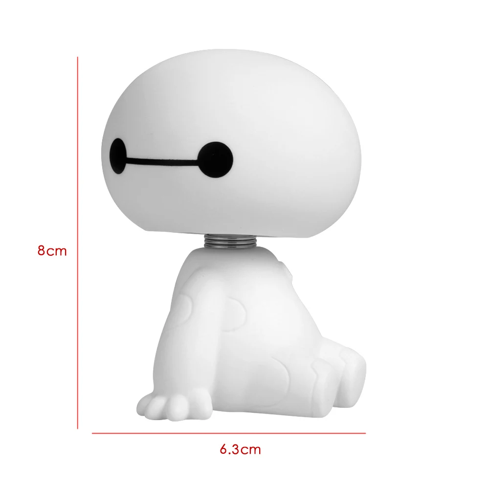 Мультфильм Пластиковый робот Baymax неваляшка фигура украшения авто Интерьер