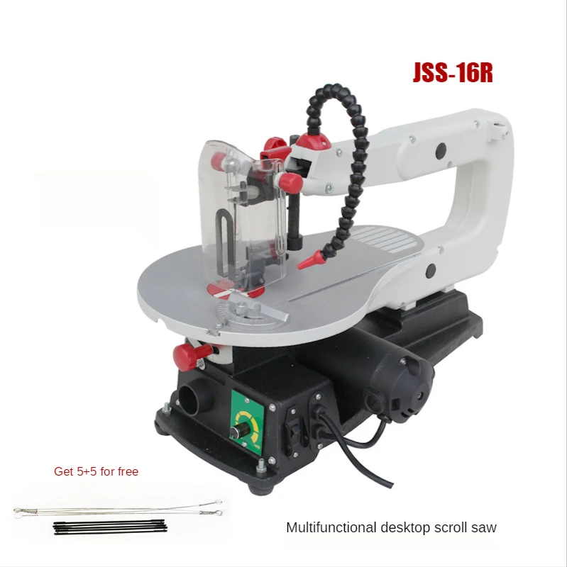 

Jig Saw Electric Cutting Machine Scroll Saw Woodworking Inclined Table Saw Multifunctiona Adjustable Speed Angle Cutting Machine