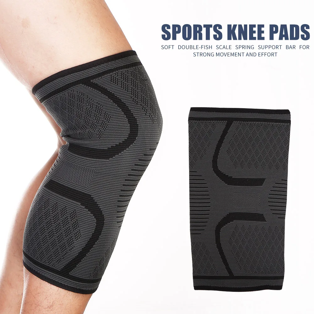 Вязаные нейлоновые наколенники защитный Противоскользящий наколенник для