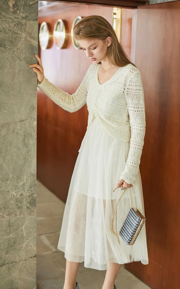 Vero Moda женское платье средней длины с трапециевидной подкладкой | 319446520