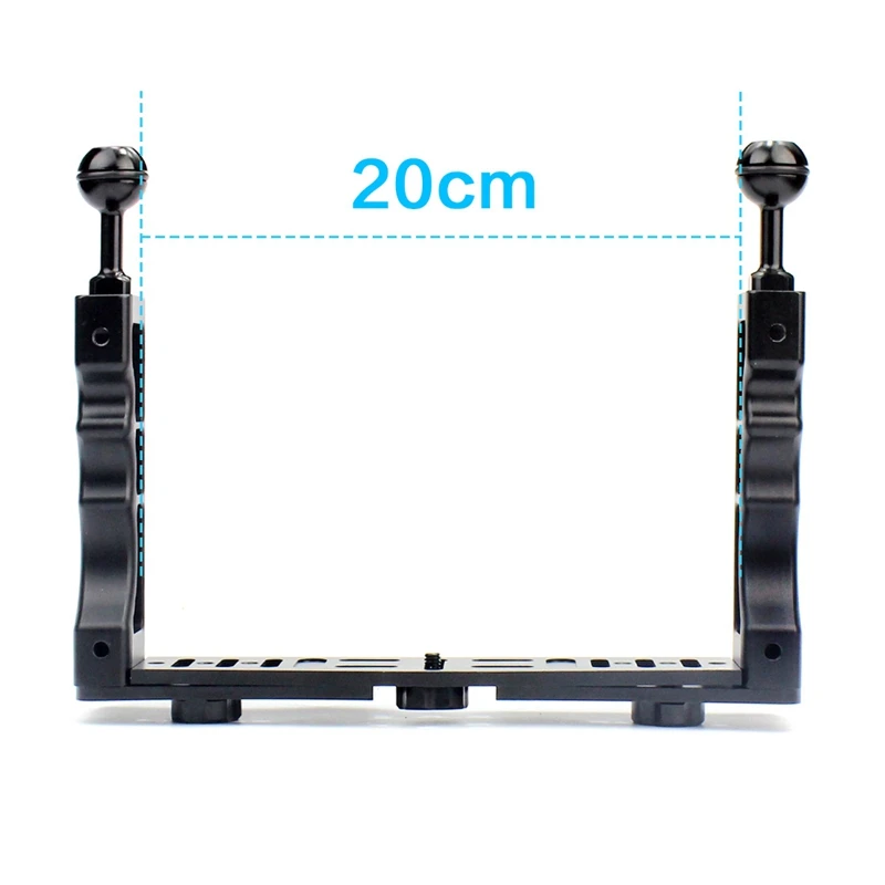 CNC Алюминиевый Сплав Ручка Стабилизатор Ручной подводный поднос для дайвинга