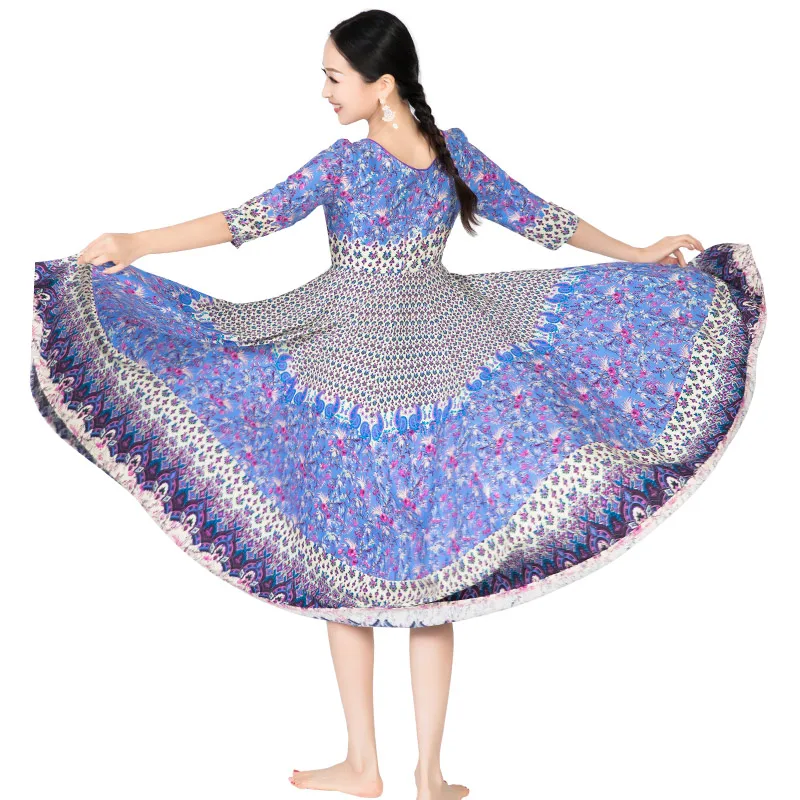 Новинка 2020 повседневная одежда из Индии сари Анны для женщин костюм танца живота