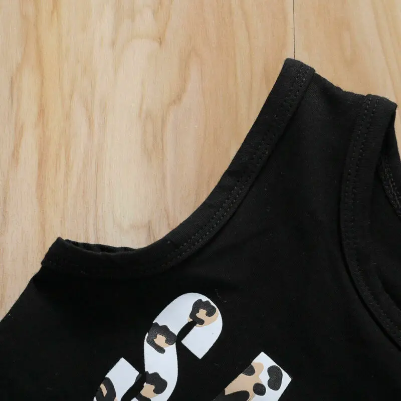 

New Toddler Kids Baby girls summer Outfits Clothes T-shirt &short Pants 2PCS set