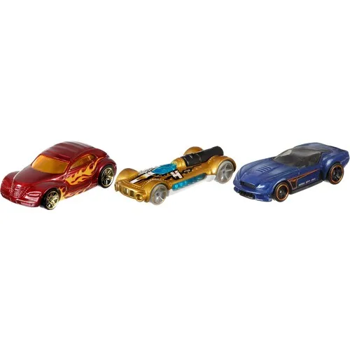 Тройной автомобильный комплект Hot Wheels широкий ассортимент масштаб 1:64
