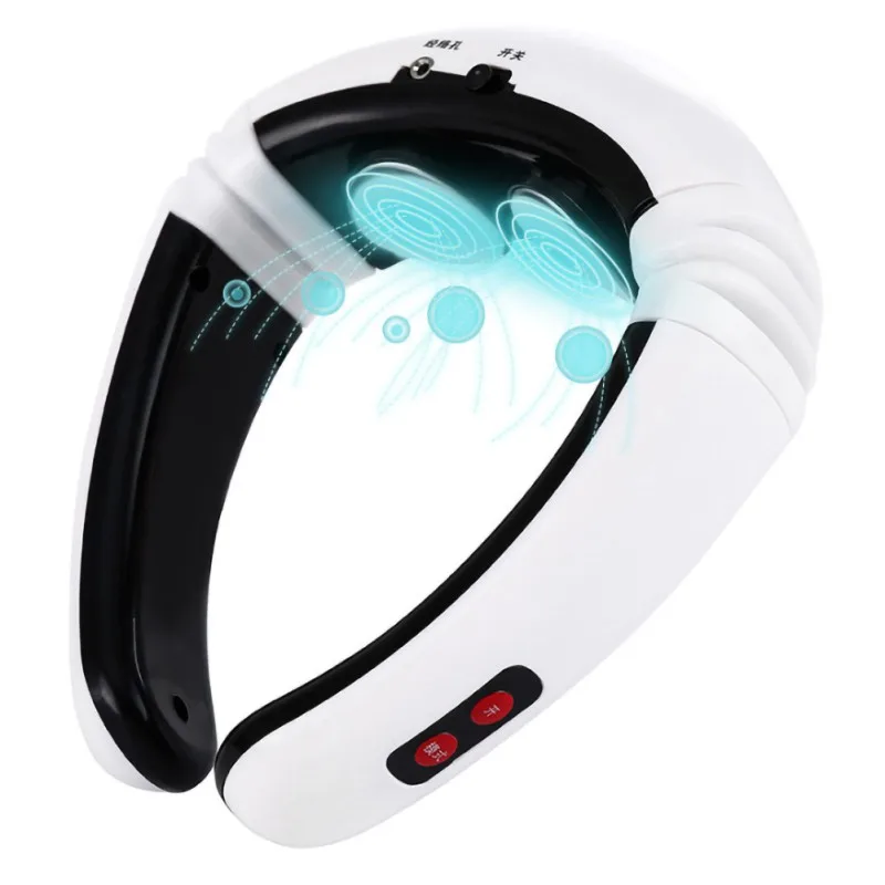 Шейный Аккумулятор для массажера управляемый Портативный электрический пульс