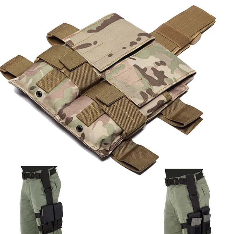 Тактический M4 зажим кобура военный Молл пистолет падение ноги бедра Чехол