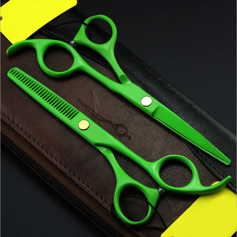 Парикмахерские ножницы 5 дюйма 4 цвета фиолетовый дракон профессиональный набор