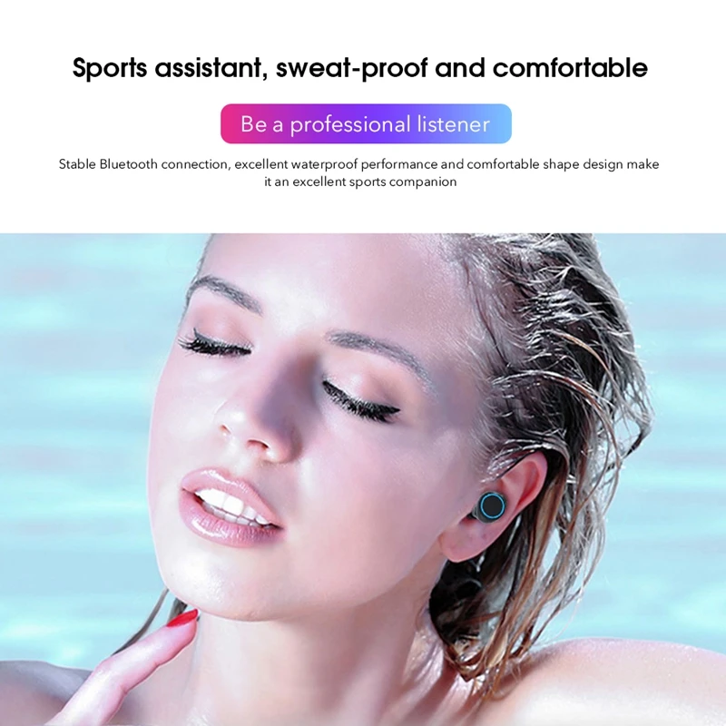 M11 наушники вкладыши TWS Bluetooth V5.0 Наушники Hi Fi 8D стерео музыкальные Noice отмена