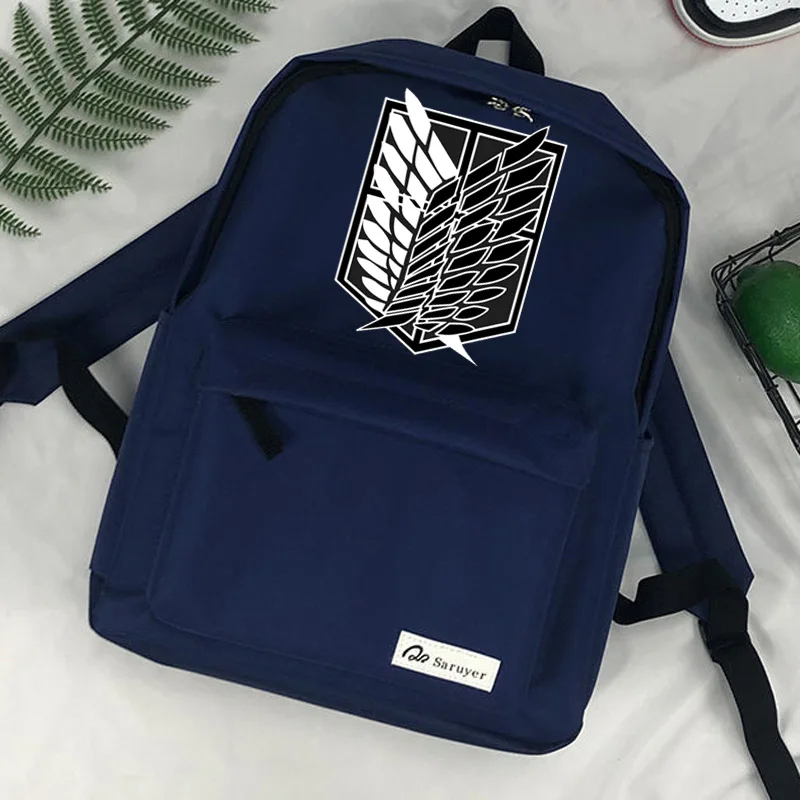 

Attack on Titan Titan Attack Shingeki No Kyojin mochilas bolsas mochila travel 2021 school designer mujer women backpack