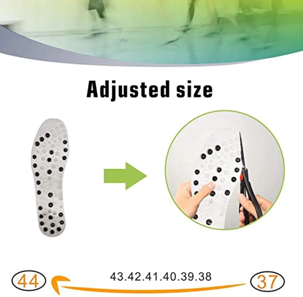 Магнитные массажные стельки для ухода за ногами подошвенный кровотечения