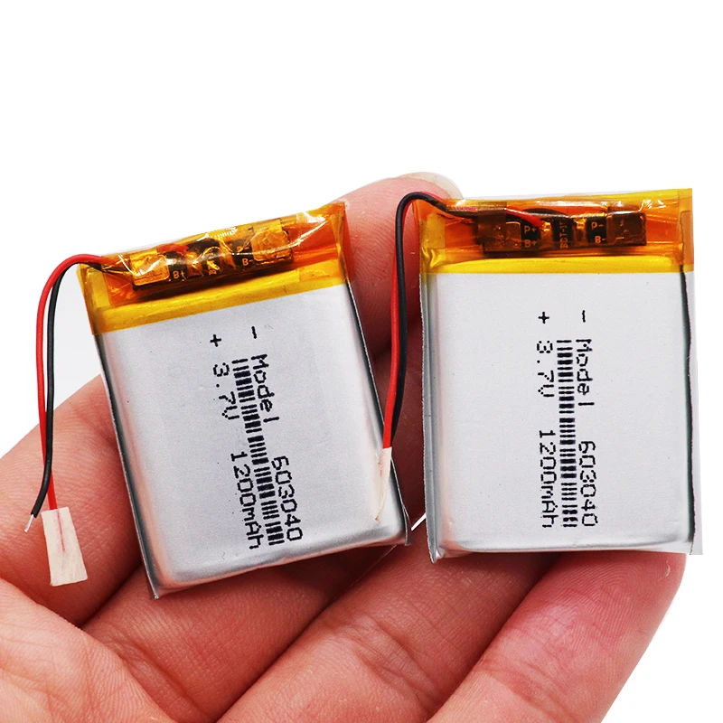 3 7 В 1200 мАч 603040 литий-ионный аккумулятор литий-полимерный литий-полимерные