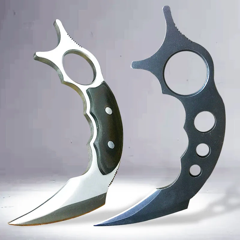 Нож для защиты от когтей нож шеи и ножны с тигриными зубцами настоящий игровой