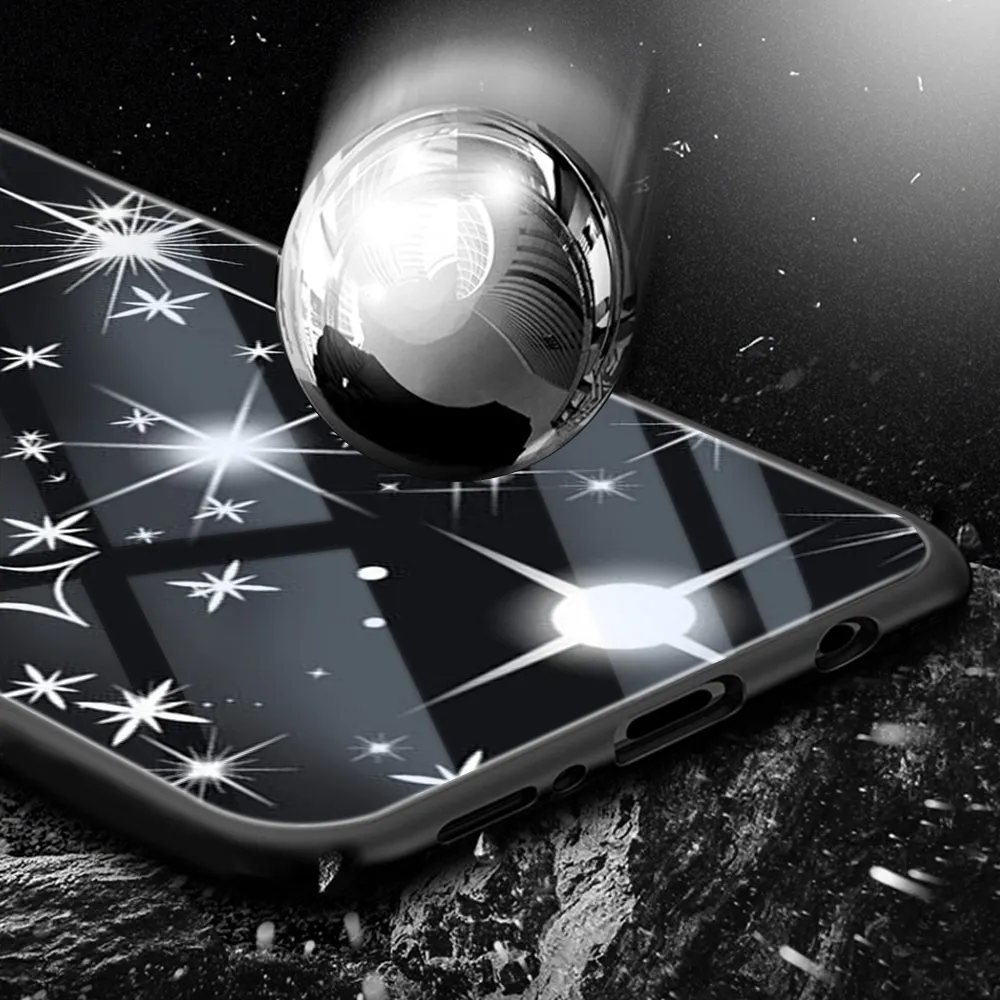 

Diamond Case For Samsung A50 A70 A21S A51 A71 M30 A21 A30 A40 A41 S9 S8 S10 S20 Plus Note 20 Ultra 10 Glass Phone Cases Cover