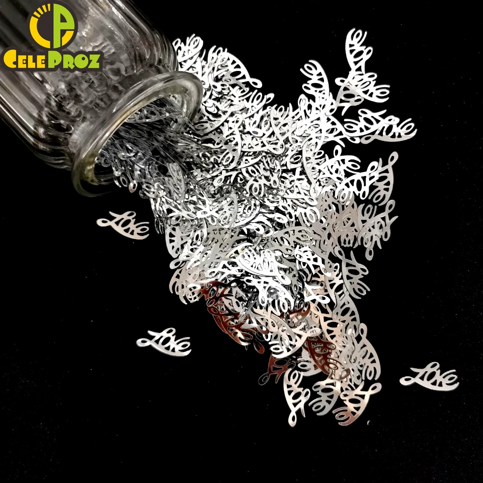 15 г любовь конфетти блестки для свадьбы и Дня Святого Валентина вечерние