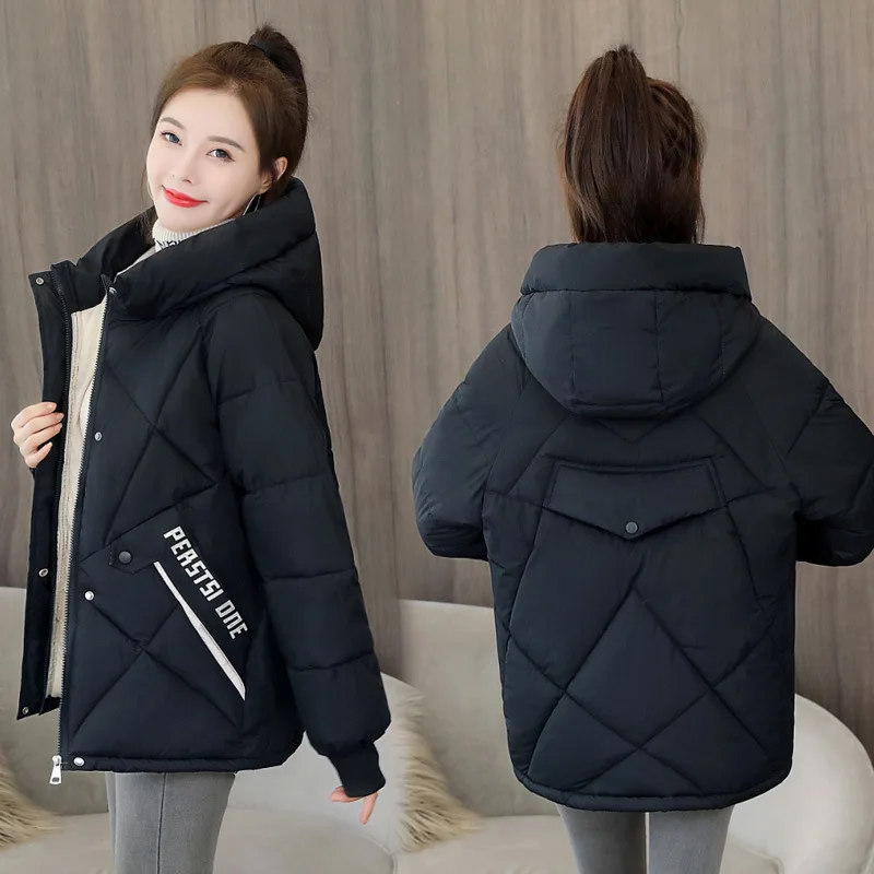 

2020 new winter coat cotton-padded jacket women Korean down down padded coat loose and thin bread coat student padded jacket