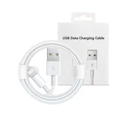 USB-кабель для зарядки и передачи данных в коробке, 1 м, 2 м, USB-кабель для iphone 12 Pro Max, 11, XR, XS, X, 6S, 7, 8 Plus, зарядный кабель для iphone с розничной коробкой
