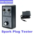 Тестер свечей зажигания, регулируемый диагностический прибор с двумя отверстиями для бензиновых и автомобильных газов, 12 В