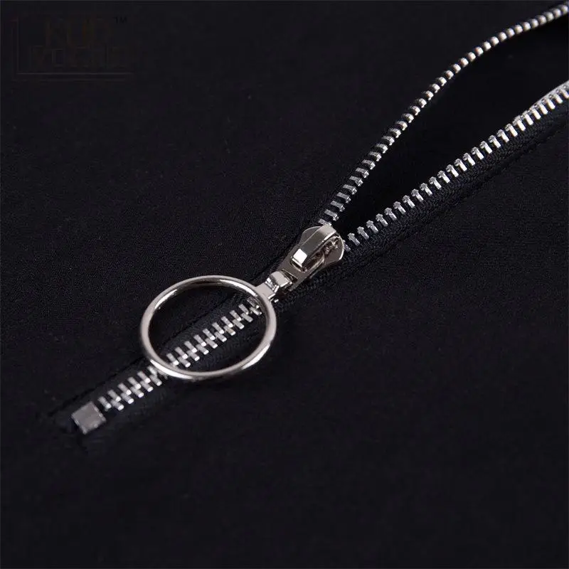 Женские обтягивающие штаны в готическом стиле панк хип хоп с дырками высокой