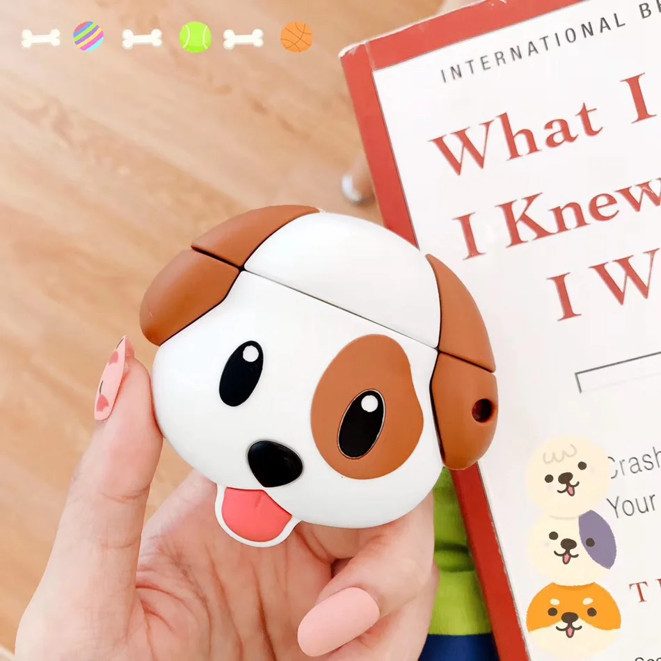 678 Милый чехол для наушников для Airpods, чехол Bluetooth, Забавный 3D чехол с когтями для Apple Air pods 2, защитный чехол, наушники, гарнитура - Цвет: 678