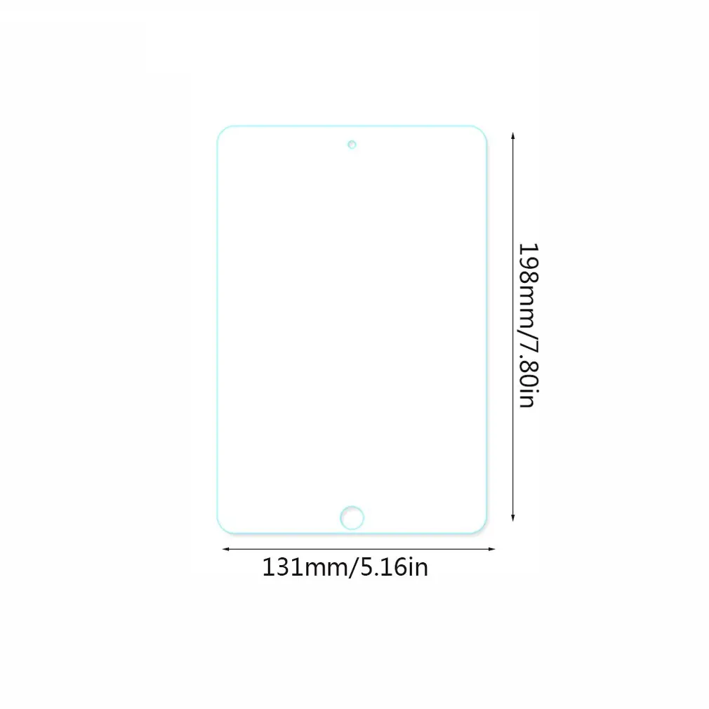 9H 2.5D Arc Edge Explosion Proof Screen Safety Protective Film Tempered Glass For iPad Mini 2019 | Компьютеры и офис