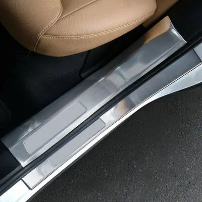 Наружная + внутренняя Накладка на порог двери из нержавеющей стали 8 шт. для Volvo XC60