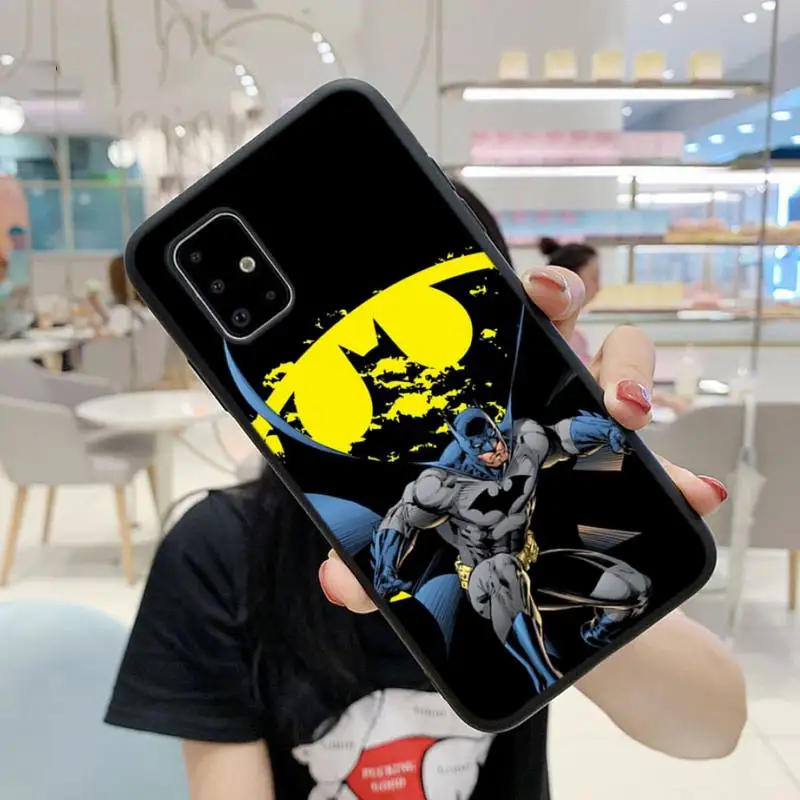 

Batmans Superhero Phone Case For Samsung S9 10 20Plus Note 7 8 9 10 10plus Pro J8 M30 31