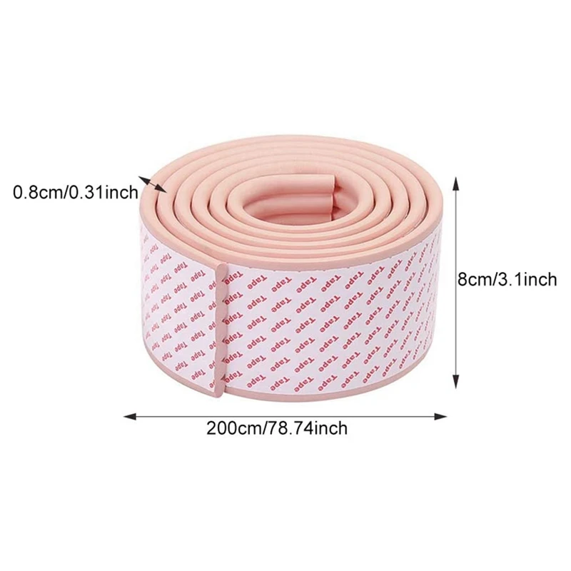 

5Pcs Baby Proofing Edge and Corner Guards, Baby Safety Bumper,Baby Corner Protector for Cabinet,Table,Stair